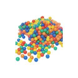 LittleTom 500 bunte Bälle für Bällebad 6cm Babybälle Plastikbälle Baby Spielbälle