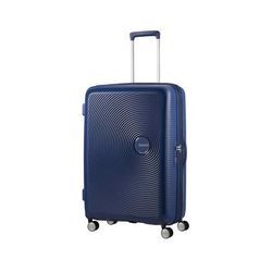 Tchibo American Tourister Hartschalen-Koffer »Soundbox« Spinner 77/28 TSA EXP - Dunkelblau