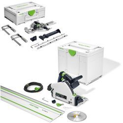 Festool - Tauchsäge ts 55 febq Plus fs 577010 Führungsschiene Zubehör-Set FS/2-Set