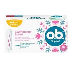 o.b. Tampons Original Normal Größe normal für mittlere bis stärkere Tage, 32 St.