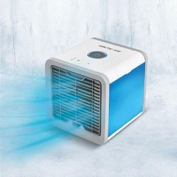 Mediashop - livington Arctic Air – Luftkühler mit Verdunstungskühlung – Mobiles Klimagerät mit 3 Stufen & 7 Stimmungslichtern – Mini Klimagerät,