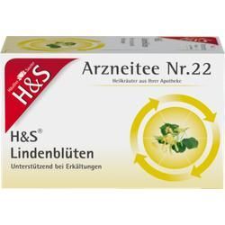 H&S Lindenblüten Tee Filterbeutel 20X1.8 g