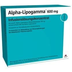 Alpha-Lipogamma 600 mg Infusionslsg.-Konzentrat 10X24 ml