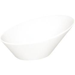 Gastro Olympia Whiteware weiß ovale Schüssel 24,6 cm - 3 Stk.