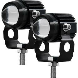 Motorrad Led Scheinwerfer Projektor Objektiv Dual Farbe atv Roller Fahren Für Cafe Licht Hilfs Lam