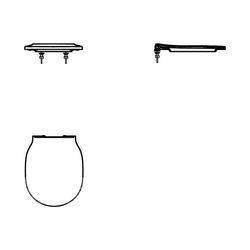 Ideal Standard WC-Sitz Connect Air, Wrapover, Weiß E036701