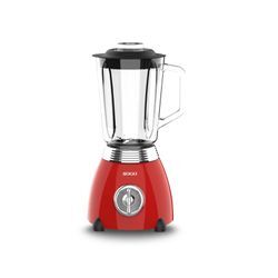 SOGO RETRO REIHE GLAS-STANDMIXER rot 1.5 L KAPAZITÄT