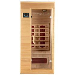 Home Deluxe - Infrarotkabine redsun s - 90 x 90 cm für 1 Person Infrarotkabine Wärmekabine Infrarotsauna Sauna