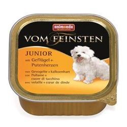 Animonda vom Feinsten Junior Geflügel & Putenherz 22 x 150g Schale