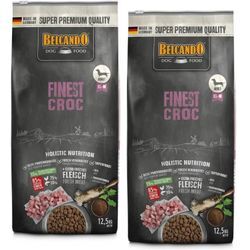 Belcando Finest Croc 2 x 12,5 kg für ausgewachsene Hunde kleiner u. mittlerer Ra