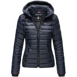 NAVAHOO Damen Steppjacke leichte Übergangsjacke mit Kapuze Lulana