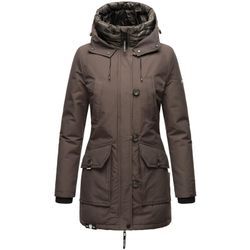 NAVAHOO Damen Winterjacke Warm gefütterter Wasserdichter Wintermantel Freezestoorm