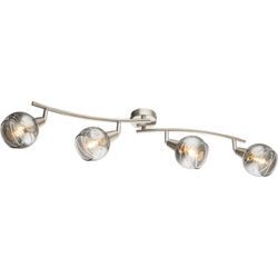 Lighting - ROMAN - LED Strahler Metall Nickel matt, 4x E14 LED