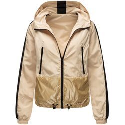 NAVAHOO Damen Ultraleichte Wendejacke 2-in-1 Übergangsjacke mit Kapuze Sunitaa