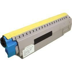 Recycling Toner ersetzt Oki 44059253 yellow