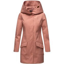 MARIKOO Damen Outdoor Winter Softshelljacke Regenjacke mit großer Kapuze Mayleen