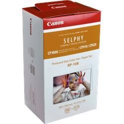 Canon Papier RP-108 108 Blatt 10 x 15 cm incl. 2 TTR 8568B001