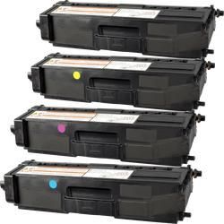 4 Ampertec Toner kompatibel mit Brother TN-320 BK C M Y 4-farbig