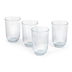 Kähler Design - Hammershøi Trinkglas, 37 cl, klar (4er-Set)