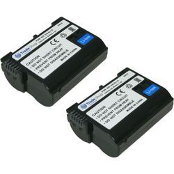 2x Trade-Shop Premium Li-Ion Akku 1900mAh ersetzt EN-EL15 EN-EL15a EN-EL15b EN-EL15c für Nikon D780 D810E D880 Z5 Z6 Z6 ii Z7 Z7 ii