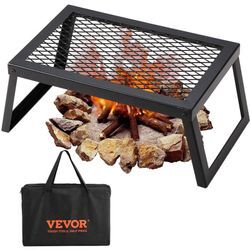 Vevor - bbq Gills Holzkohlegrill Klappgrill 458 x 305 x 205 mm, Tischgrill Tragbarer Reisegrill 6 kg Belastbar, Outdoor Faltbar Picknickgrill