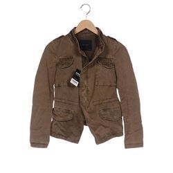 Zara Damen Jacke, braun, Gr. 34