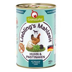 GranataPet Liebling's Mahlzeit Huhn und Pastinaken 6x400g