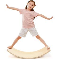 90 x 40cm Balance Board mit Filz