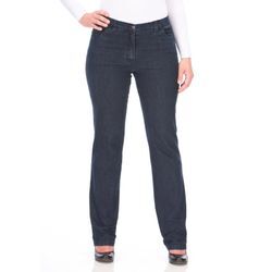 Jeans in Quer-Stretch-Qualität, mit Komfortbund, dark blue Denim, Gr.44