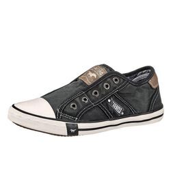 Slip-On Sneaker, schwarz, Gr.39