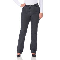 Jeans in Quer-Stretch-Qualität, mit Komfortbund, grey Denim, Gr.50