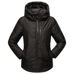 NAVAHOO Damen stylische Steppjacke Outdoor Winterjacke mit dezenter Steppung Krümelein