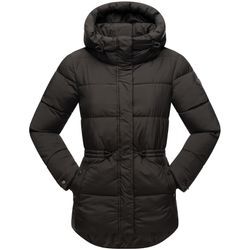 MARIKOO Damen Winter Stepp Jacke Outdoor Herbst Warme Steppjacke Kapuze Akumaa