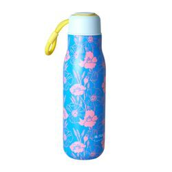 RICE Thermosflasche Poppie Love Print, 25 cm