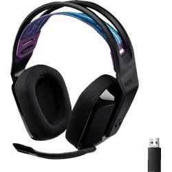 LOGITECH G535 LIGHTSPEED, Over-ear Gaming Headset Schwarz