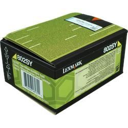 Lexmark Toner 80C2SY0 802SY yellow