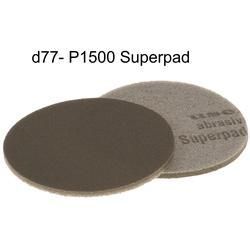 Superpad Schleifpad d77mm / 3 - P1500 - useit®-Superfinishing-Pad SG"