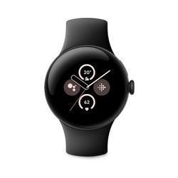 Google Pixel Watch 2 - WLAN Smartwatch - Schwarz mit Obsidian Armband