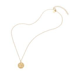 NOELANI Damen Kette mit Anhänger "Antique", 925er Silber, gold