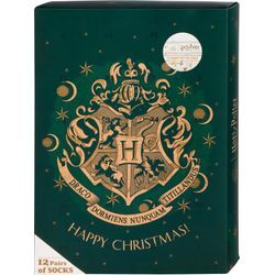 CAPELLI® NEW YORK Harry Potter Adventskalender Socken, 12 Paar, für Herren, mehrfarbig, 42-46