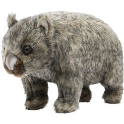 HANSA Creation Kuscheltier Wombat, 16 cm, grau