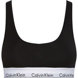 Calvin Klein Modern Cotton Bustier, Logo, für Damen, schwarz, M