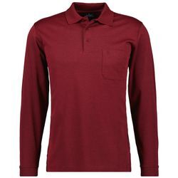 Soft Knit Polo Knopf Langarm Herren Poloshirt