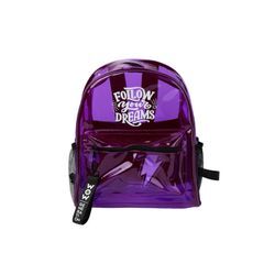 WOW Generation Rucksack Violett transparent