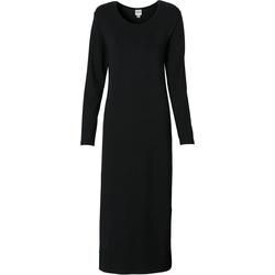 Viskose-Mix-Kleid, schwarz, 52