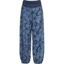 Modal-Hose, Druck blau, 44