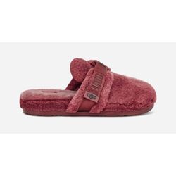 UGG® Fluff It Slide für Herren in Red Wine, Größe 41, Textil