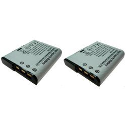 2x Trade-Shop Kamera Li-Ion Akku 1100mAh für Sony Cybershot DSC-W40 DSC-W50 DSC-W55 DSC-W70 DSC-W80 DSC-W80HDPR DSC-W85 DSC-W90 DSC-W100 DSC-W110