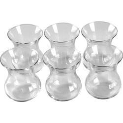 Teeglas Set 6 Teilig 42471 Glas 6 Personen Spülmaschinengeeignet Teegläser Service Heissgetränk Türkischer Tee für Genuss und Entspannung - Pasabahce