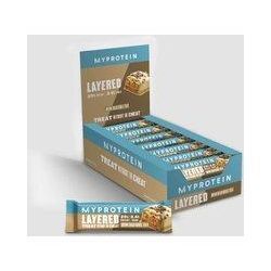 Layered Protein Bar - 12 x 60g - Brown Sugar Bubble Tea